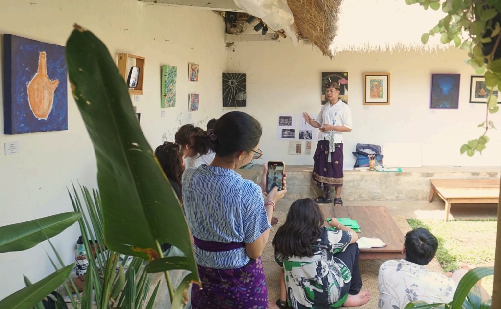 Workshop "The Secret of Kamasan Figures", Nafas Damai Exhibition